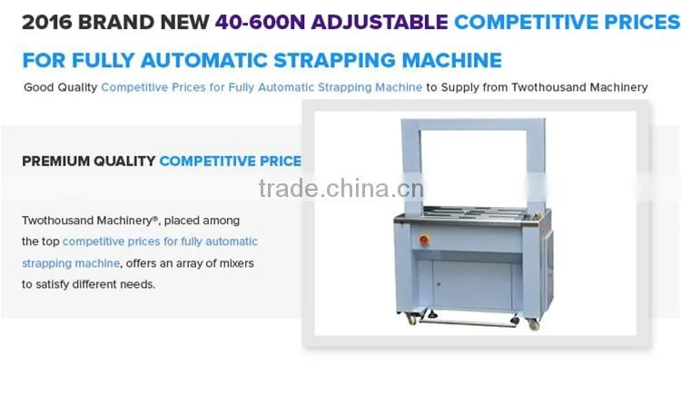 2016 Competitive Prices Fully Automatic Electric Strapping Band Machine