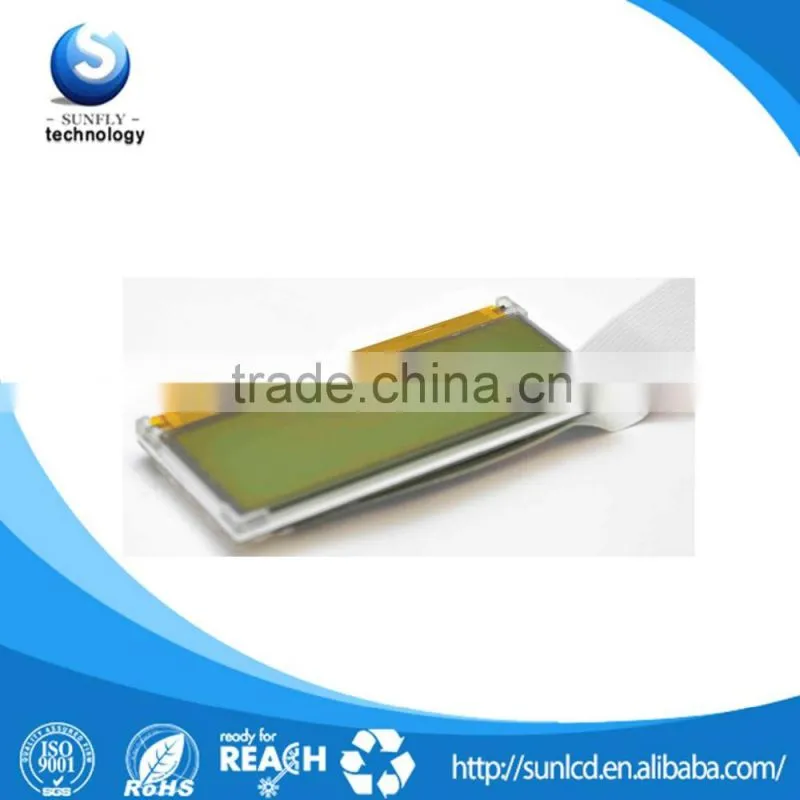 hot selling NOW 122x32 graphic lcd transparent lcd screen with different kinds of backlite