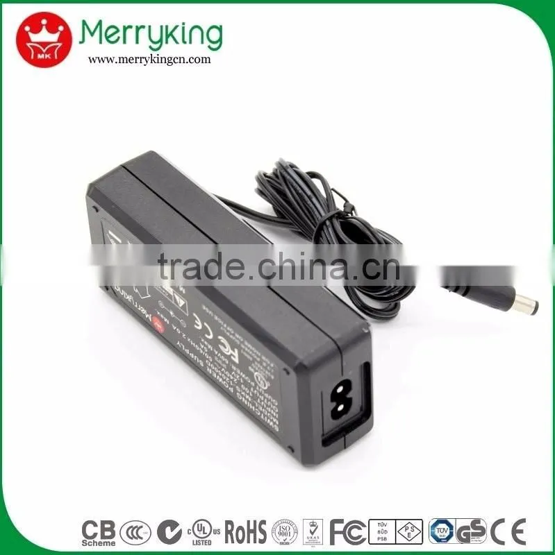 Safety mark ac adapter 12W CE/GS/RoHS Europe plug power adapter 18V500mA for router