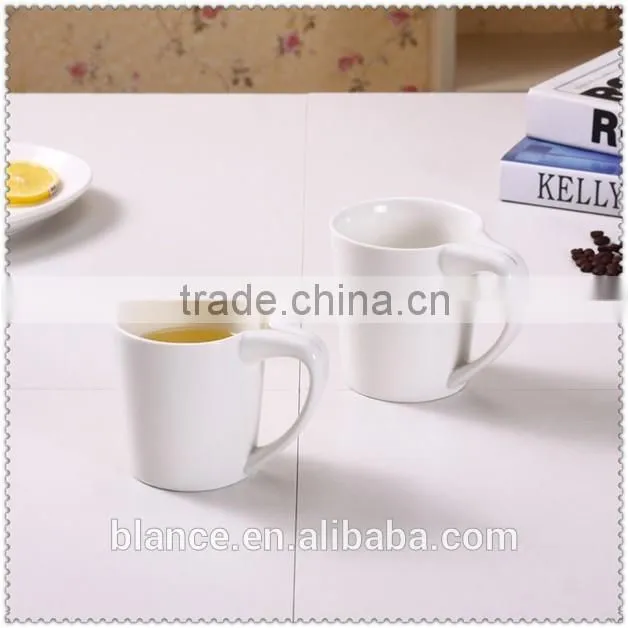 creative tea cup,ceramic tea cup,white coated tea cup