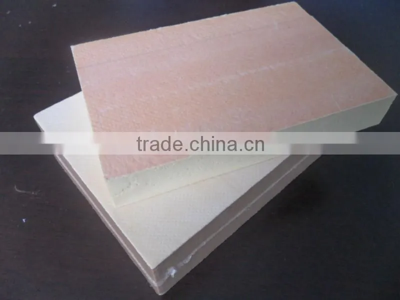 waterproof insulation board/PU Insulation Board Without Alu Foil