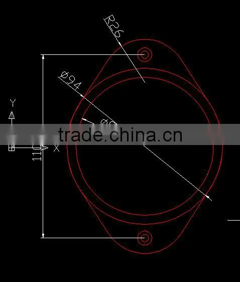 red colour roadway reflector(RK04004)