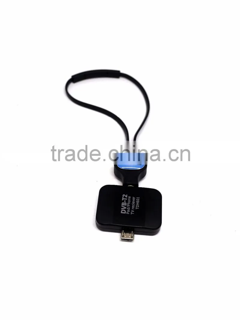 Portable DVB-T2 Pad TV Tuner usb T2 dongle fore phone or pad