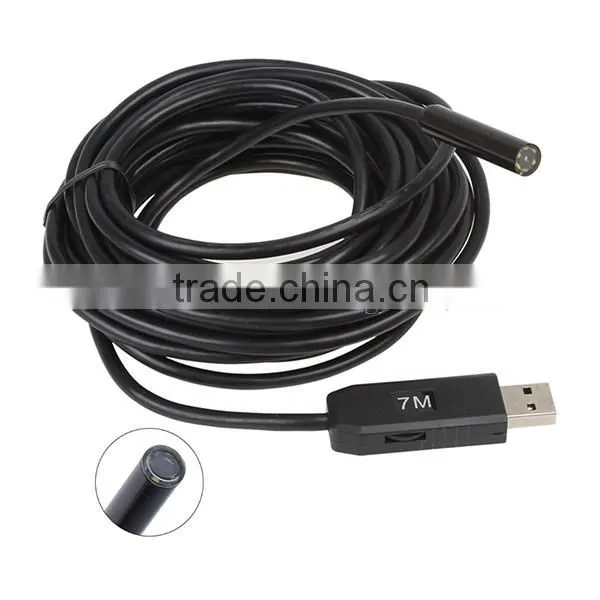 4 LED Waterproof 7M USB Endoscope Camera