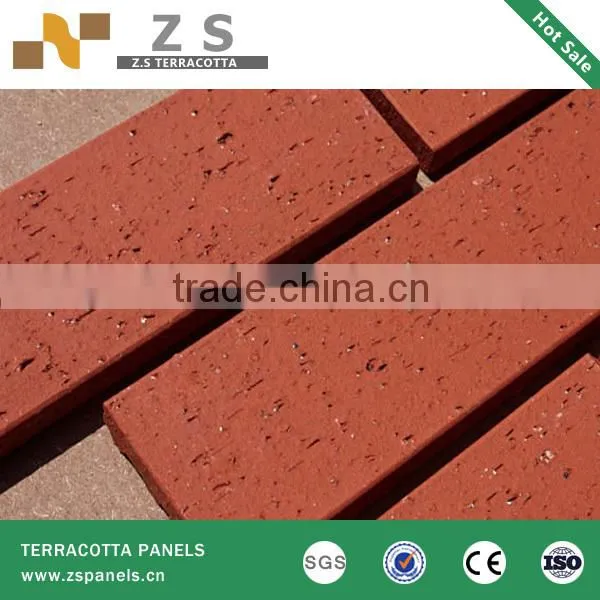 Terracotta tile panel clay brick Curtain Wall Bricks brick Restore Decorative Brick Wall Tile