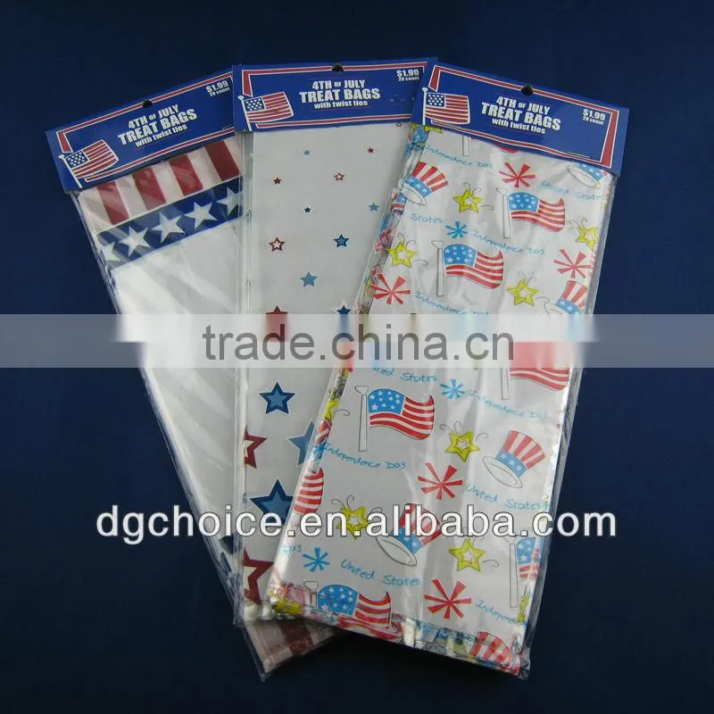 Goodwill seasonable accept custom design Plastic treat bag for halloween