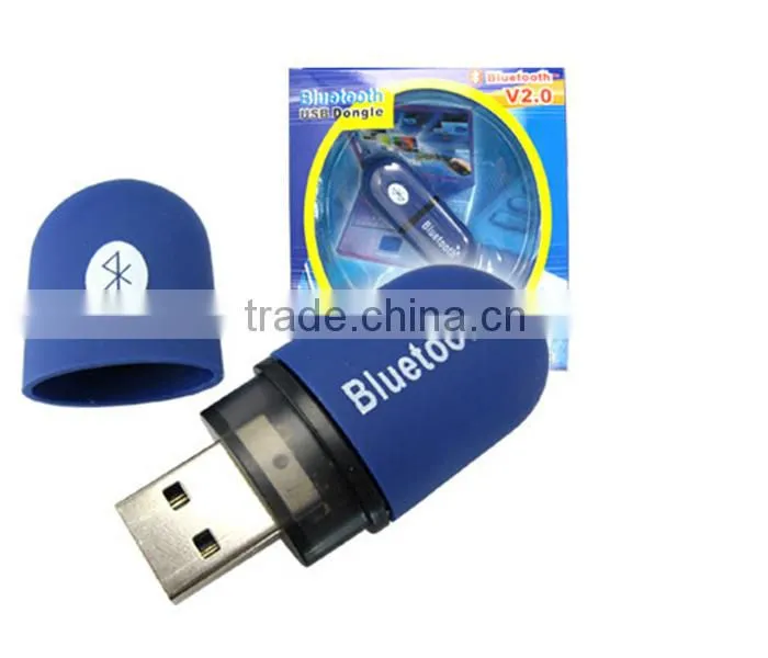 USB Wireless Bluetooth Dongle Adapter for Laptop Desktop Tablet Computer - BLUE