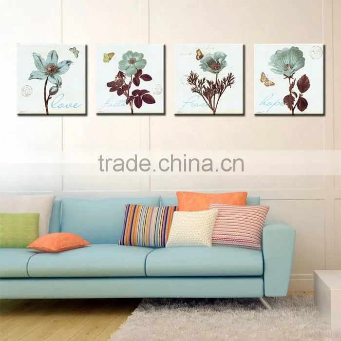 Hot Selling Particular Wall Art Modern Flower Oil Painting