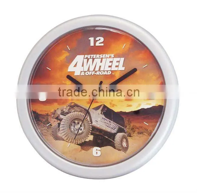 8 inch plastic clock Round Wall Clocks YZ-3521B