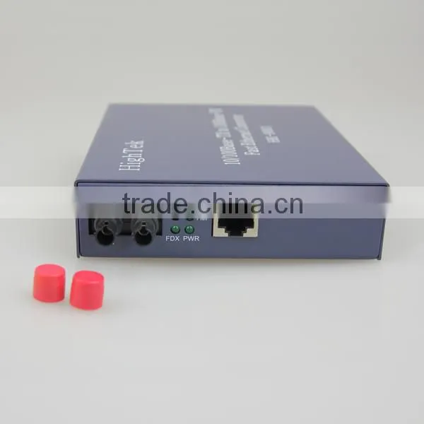 Multimode 2km 10-100M SC Interface Economical Fiber Optic Transceiver