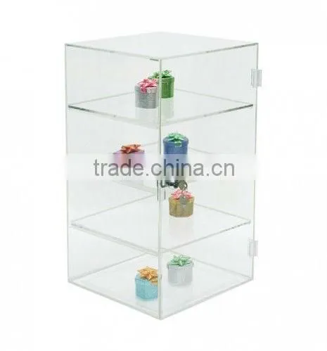 Clear acrylic gift box organizer