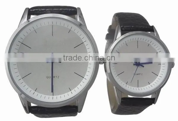 Wholesale New Style Leather Watch Vintage Leather Quartz Couple Wrist Watch Quality