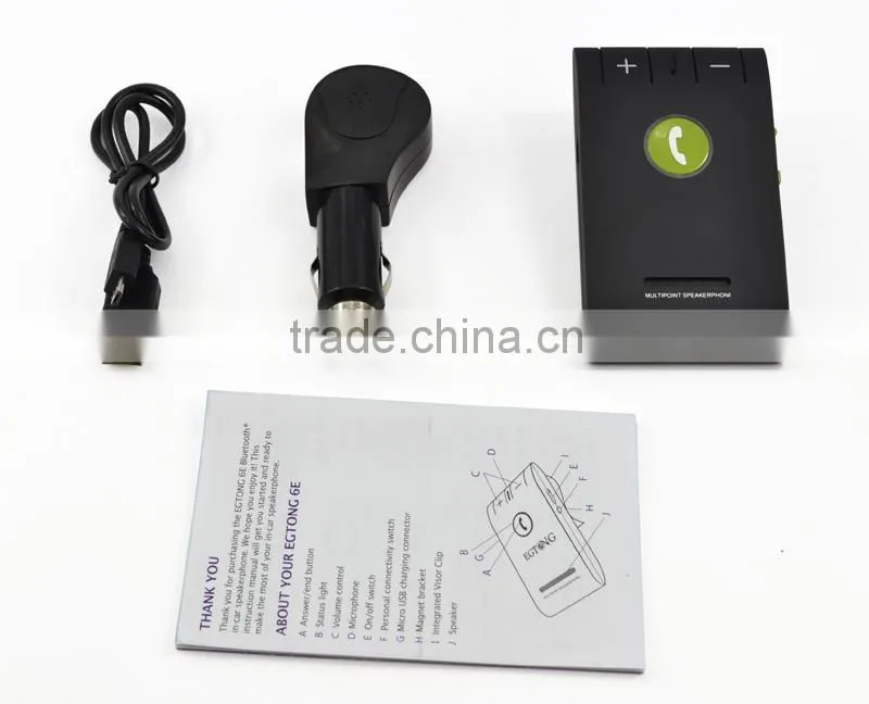 Hot sale DSP bluetooth hands free car kit with a2dp