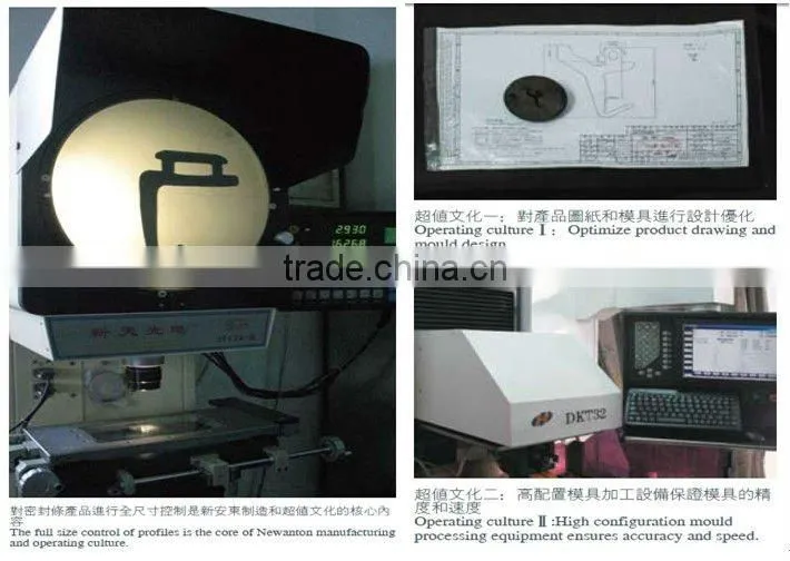 EPDM frame for glass & door