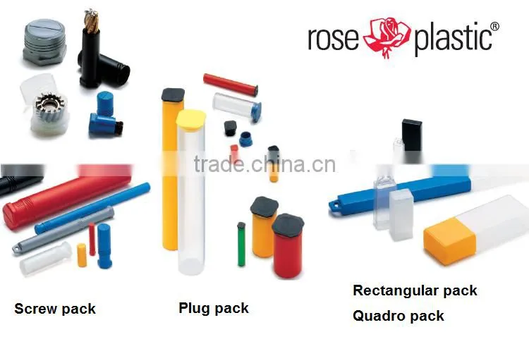 Plastic cosmetics tubes