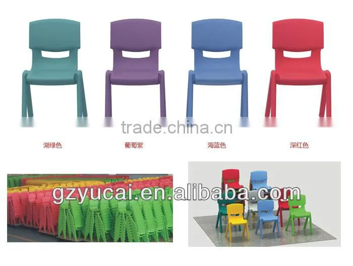 Durable plastic stacking chairs