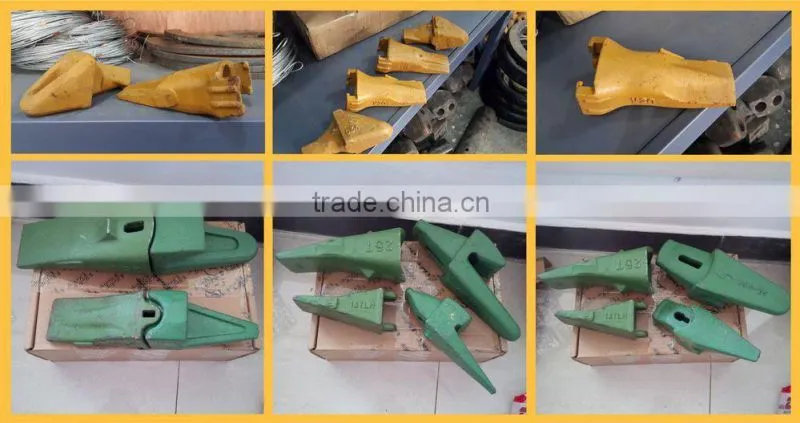 Popular construction machinery part tungsten carbide bullet teeth