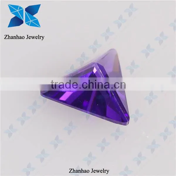 Triangle big cubic zirconia stone