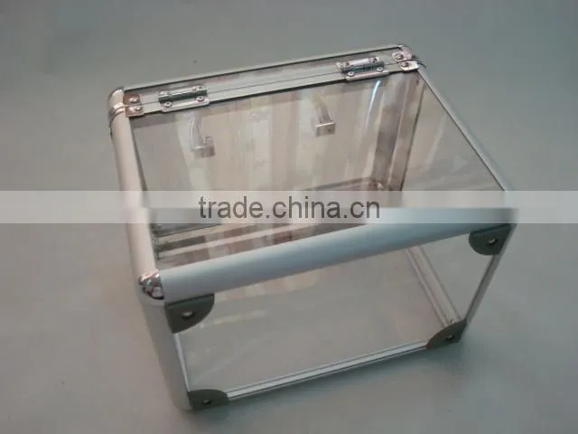 CD DVD case,mini CD jewel case,Transparent aluminum CD cases