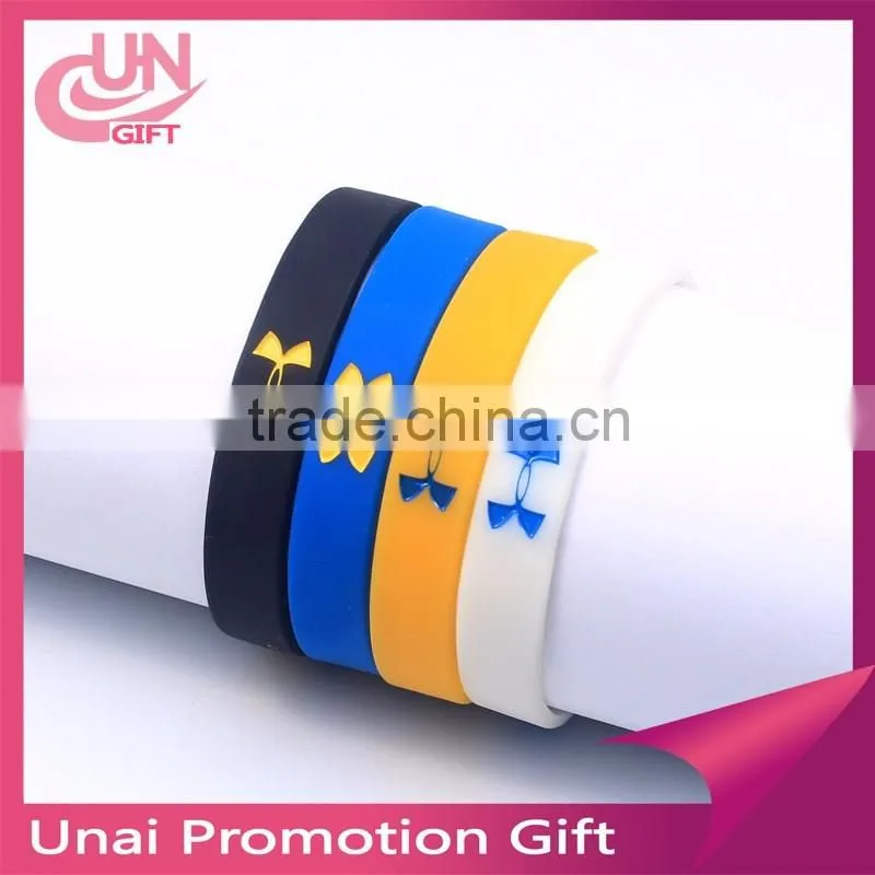 Wholesale silicone bracelet print logo manufacturer #F-874