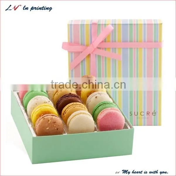 hot sale gift boxes macaron made in shanghai