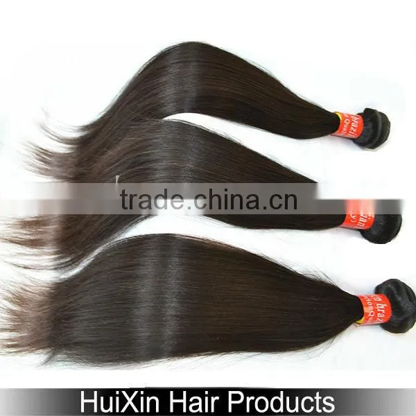 Current hot sale 100% virgin brazilian straight hair bulk from China