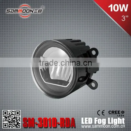3 Inch 10W LED Fog Light 2015 sammoon new light HOT