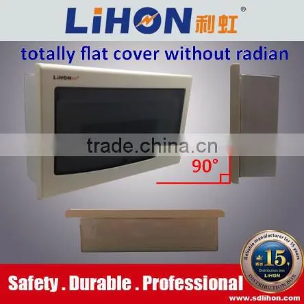 Types lid 7-10 way electrical distribution box with din rail and copper terminal