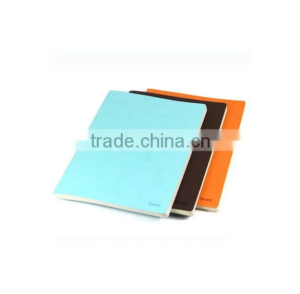 Branded name promotional business PU leather recycled journals blank notebook