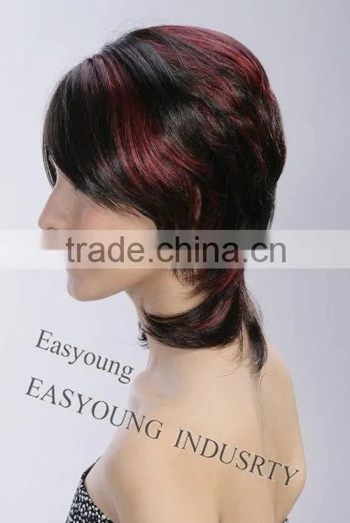 Women's hair styles wig, synthetic short hair wigs