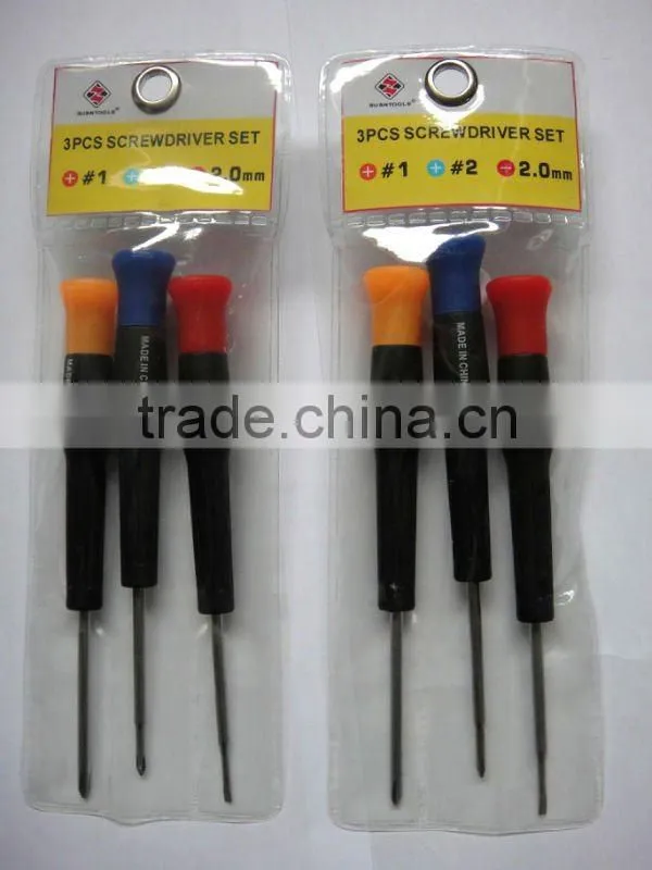 The Price and The High Quality PS006 3PCS Precision Screwdriver Set
