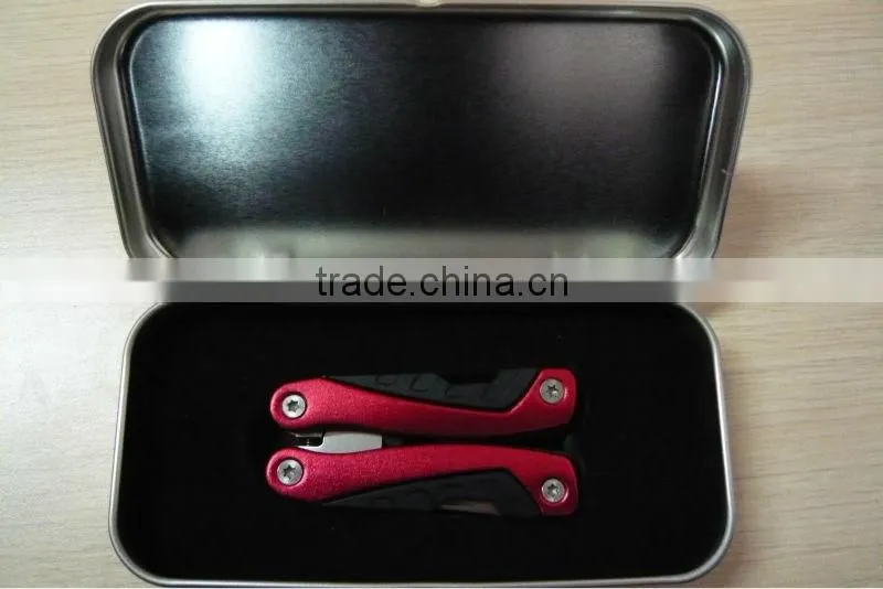 camping tool With LED 6 in 1 mini multi tool with led light
