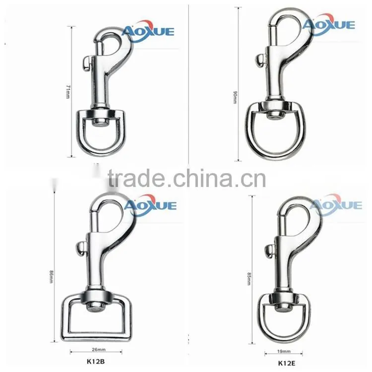 Bag fittings and accessories Zinc alloy Swivel Snap Hook