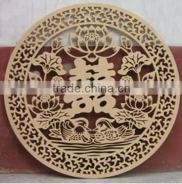 CNC laser engraving machine for openwork carving wood