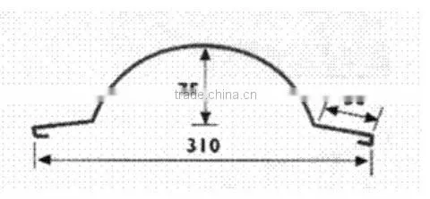 metal roof ridge cap roll forming machine ridge cap tile roll forming machine
