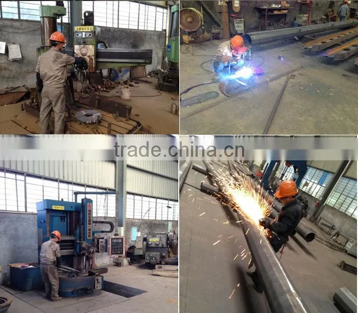 30m Galvanized Telecom Monopole