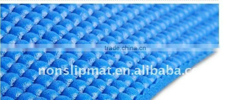 Eco-friendly sports round PVC fitness mat