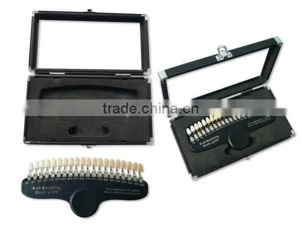 top quality and best price teeth whitening black shade guide, SG20