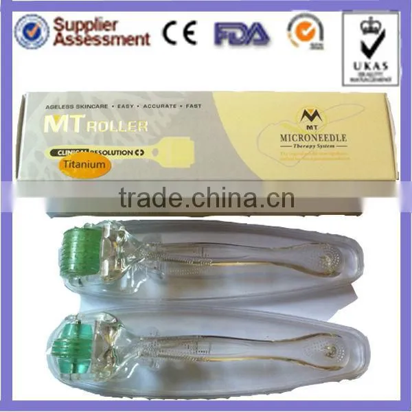 transparent handle for titanium/stainless steel needles 192/75 derma rolling system
