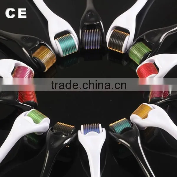 2015 china beauty products CE approved micro needle derma roller