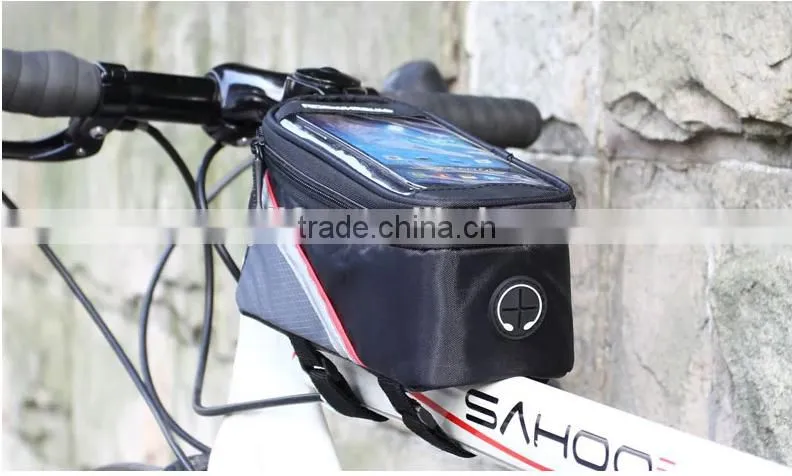 Bicycle Waterproof Smartphone Bag Bike Handlebar Phone Bag Touchscreen bag