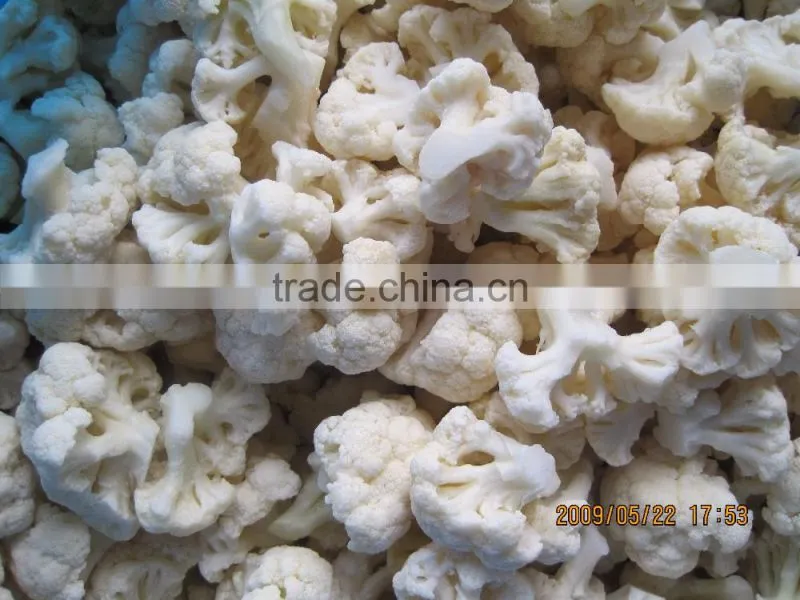 New crop frozen cauliflower