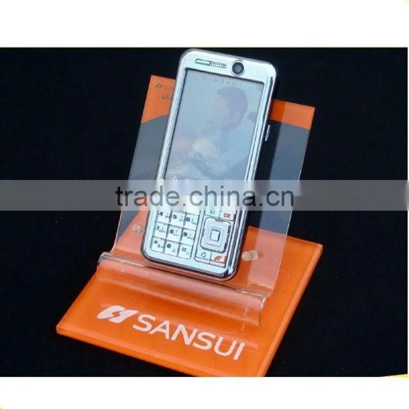 Single acrylic cell phone case mobile phone display