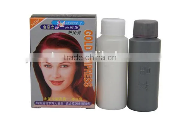 3 IN 1 Golden Empress Nurse & Dye Hair Dew/Hair Dye Cream