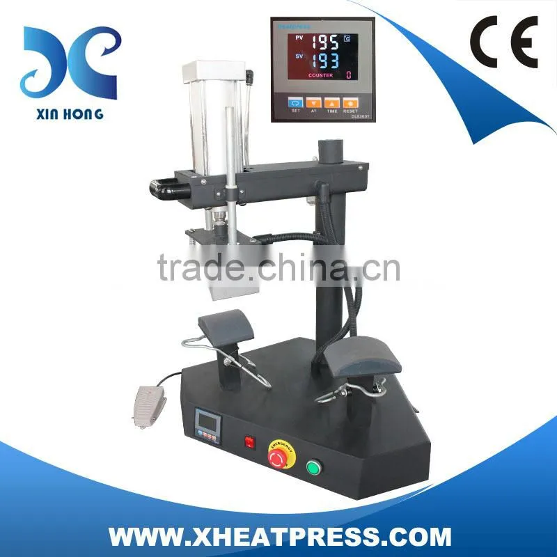 2015 CE Approved Pneumatic Double Stations Cap Heat Press Transfer Machinery Cap Press Cap Sublimation