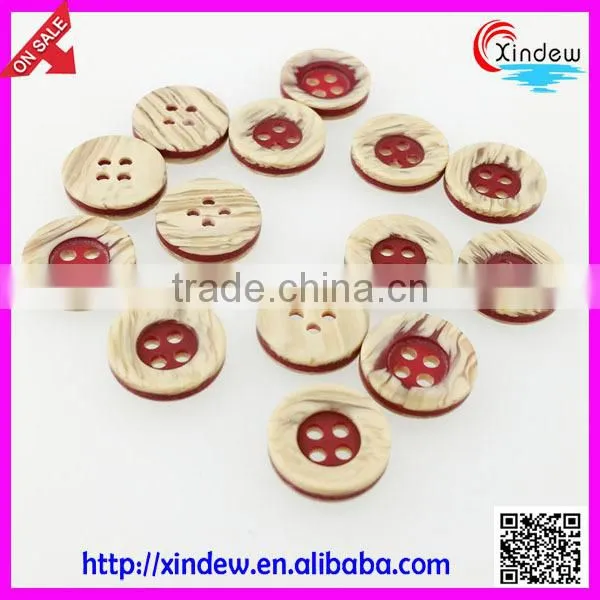 Plastic Fashion colorful 2-holes buttons