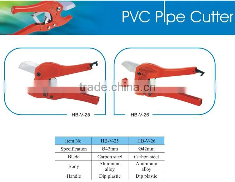 42mm Household/construction/gardening PVC pipe scissors