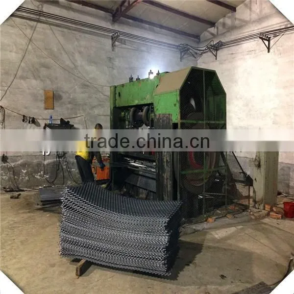 low carbon steel 11.15kg/m2 weight galvanized expanded metal mesh,stretch metal mesh