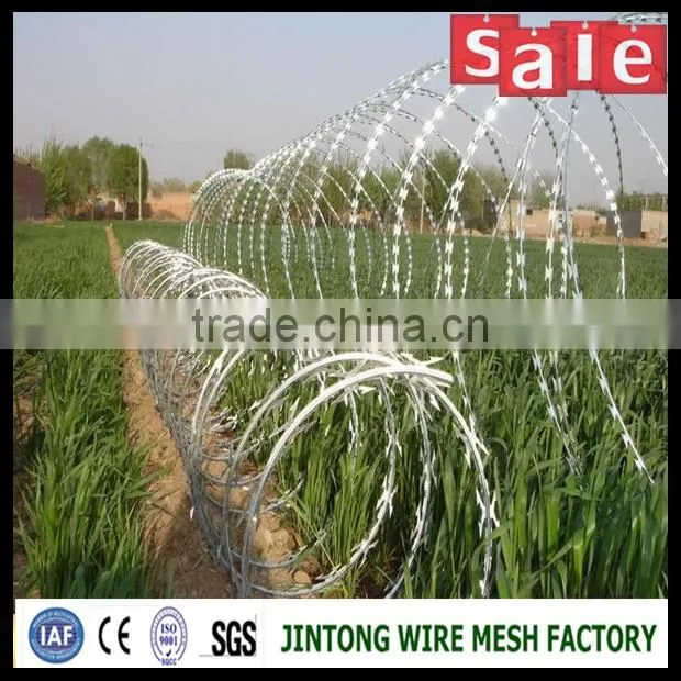concertina razor wire fencing bto22