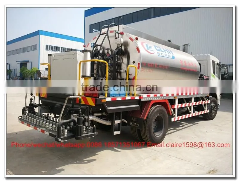 DongFeng 4X2 210HP Asphalt Distributor bitument tank truck